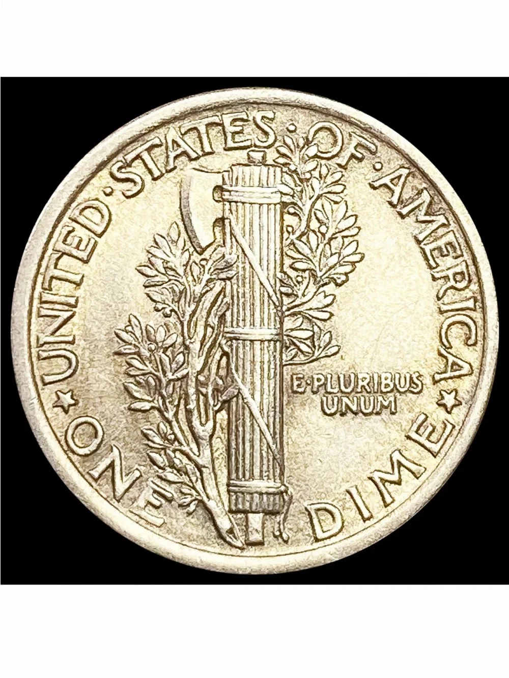 1916 Mercury Dime - Classic Silver Tone Coin